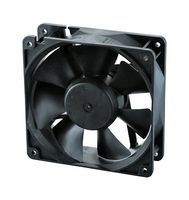NMB TECHNOLOGIES 11938KA-12M-EA-00 DC Axial Fan, 12 V, Square, 119 mm, 38 mm, Ball Bearing, 117.9 CFM