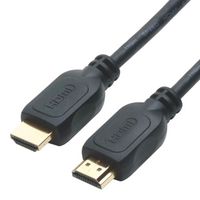 VIDEK 2410HR-1 Audio / Video Cable Assembly, HDMI Plug, HDMI Plug, 3.3 ft, 1 m
