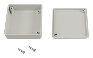 HAMMOND 1551TGY Plastic Enclosure, Handheld, ABS, 20 mm, 60 mm, 60 mm, IP54