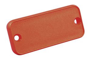 HAMMOND 1455UPLRED Bezel, Closed, Red, Extruded Aluminium Enclosure, Plastic