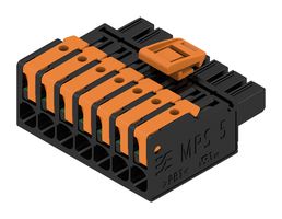WEIDMULLER 2741720000 Pluggable Terminal Block, 5 mm, 7 Ways, 2.5 mm², Snap In