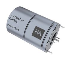 KEMET PHH225KLP4110QE4 Hybrid Aluminium Electrolytic Capacitor, 1100 µF, -10%, +30%, 40 V, Radial Leaded, 6000 µohm