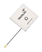 TAOGLAS AGGBP.SLS.35A.07.0060A RF Antenna, Patch, 1.561 GHz to 1.602 GHz, Right Hand Circular, I-Pex Connector, 1.32 dBi