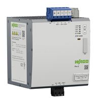 WAGO 2787-2448 AC/DC DIN Rail Power Supply (PSU), ITE & Hazardous Locations, 1 Output, 960 W, 24 VDC, 40 A