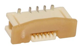 MOLEX 52559-0952 FFC / FPC Board Connector, 0.5 mm, 9 Contacts, Easy-On 52559 Series, Solder, 1 Row