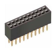 HARWIN M50-3000745 PCB Receptacle, Board-to-Board, 1.27 mm, 2 Rows, 14 Contacts, Through Hole Mount