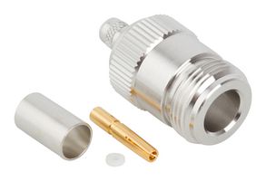 AMPHENOL RF 172148 RF / Coaxial Connector, N Coaxial, Straight Jack, Crimp, 50 ohm, RG8X, Belden 7808A, LMR-240