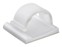 WURTH ELEKTRONIK 523232000 Fastener, Adhesive Backed Cable Clip, 11.6 mm, Nylon 6.6 (Polyamide 6.6), Natural, 25.4 mm