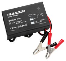 MASCOT 2440000224 Battery Charger, Desktop, Lead Acid, 264 V, 24 VDC Output, 2.5A, IP67