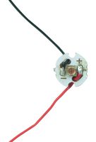 INTELLIGENT LED SOLUTIONS ILM-IP01-85SN-SC201-WIR200. IR Emitter Module, 1 Chip, 850 nm, 280 mW/Sr Intensity, ± 65° (130°), Round PCB, Heatsink Mount