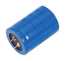VISHAY MAL205859471E3 Electrolytic Capacitor, Long Life, 470 µF, 100 V, ± 20%, Snap-In, 10000 hours @ 105°C