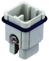 TE CONNECTIVITY T2020072101-000 Heavy Duty Connector, HD, Insert, 7+PE Contacts, H3A, Plug, Crimp Pin - Contacts Not Supplied