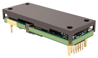 MURATA POWER SOLUTIONS DVE0125V2NBC Isolated Through Hole DC/DC Converter, ITE, Eighth Brick, 2:1, 300 W, 1 Output, 12 V