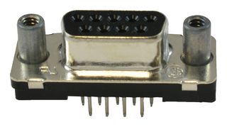 AMP - TE CONNECTIVITY 1-5747150-6 D Sub Connector, Standard, Receptacle, AMPLIMITE HD-20, 9 Contacts, DE, Solder