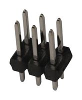 AMP - TE CONNECTIVITY 5-146280-4 Pin Header, Board-to-Board, 2.54 mm, 1 Rows, 4 Contacts, Through Hole Straight, AMPMODU Mod II