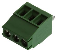 TE CONNECTIVITY - BUCHANAN 284391-3 Wire-To-Board Terminal Block, 3.5 mm, 3 Ways, 30 AWG, 14 AWG, 2 mm², Screw
