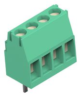 TE CONNECTIVITY 284391-4 Wire-To-Board Terminal Block, 3.5 mm, 4 Ways, 30 AWG, 14 AWG, 2 mm², Screw