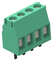 TE CONNECTIVITY - BUCHANAN 284392-4 Wire-To-Board Terminal Block, 3.81 mm, 4 Ways, 30 AWG, 14 AWG, 2 mm², Screw