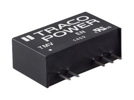 TRACO POWER TMV 2415D Isolated Through Hole DC/DC Converter, SIP, 1:1, 1 W, 2 Output, 15 V