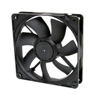 NMB TECHNOLOGIES 11925SA-12R-EA-D0 DC Axial Fan, 12 V, Square, 119 mm, 25 mm, Ball Bearing, 128.2 CFM