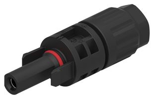 TE CONNECTIVITY 2270025-1 Photovoltaic / Solar Connector, Female Cable Coupler, Plus, Cable Mount, IP68, 10 AWG, 30 A