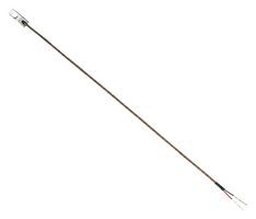 OMEGA WTJ-6-24 Thermocouple, J, 0 °C, 482 °C, 24 ", 600 mm