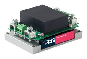 TRACO POWER TEP 100-1215-CMF Isolated Chassis Mount DC/DC Converter, ITE, Module, 2:1, 100 W, 1 Output, 24 V