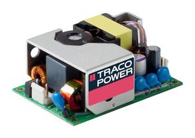 TRACO POWER TPI 100-124A-J AC/DC Open Frame Power Supply (PSU), ITE, 1 Output, 100 W, 85V AC to 264V AC, Adjustable, Fixed