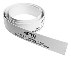 TE CONNECTIVITY - RAYCHEM EL7663-000 Heat Shrink Tubing, 3:1, 0.25 ", 6.4 mm, White, 164 ft, 50 m