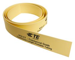 TE CONNECTIVITY - RAYCHEM EL7599-000 Heat Shrink Tubing, 3:1, 0.25 ", 6.4 mm, Yellow, 164 ft, 50 m