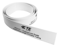 TE CONNECTIVITY - RAYCHEM EL7585-000 Heat Shrink Tubing, 3:1, 0.25 ", 6.4 mm, White, 164 ft, 50 m