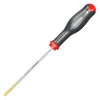 FACOM AT5.5X125 Screwdriver, Slotted, 125 mm Blade, 5.5 mm Tip, 234 mm Overall, PROTWIST Series