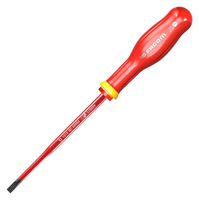 FACOM AT6.5X150TVE Screwdriver, Slotted, 150 mm Blade, 6.5 mm Tip, 270 mm Overall, PROTWIST Series