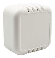 CAMDENBOSS CBRS03VWH Plastic Enclosure, Room Sensor, Vented, Wall Mount, ABS, 25.5 mm, 51 mm, 51 mm