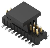 TE CONNECTIVITY 1MM-HU-D15-VS-00-H-TBP Pin Header, Board-to-Board, 1 mm, 2 Rows, 30 Contacts, Surface Mount Straight