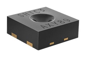 SENSIRION SHTC3-TR-10KS Temperature and Humidity Sensor, 0% to 100% RH, -40°C to 125°C, I2C, Digital, DFN-4, 1.62 V to 3.6 V