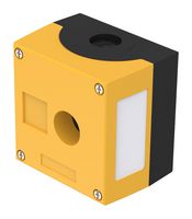 EAO 45-410.1401 ENCLOSURE, YEL, PLASTIC, 85 X 85 X 64MM