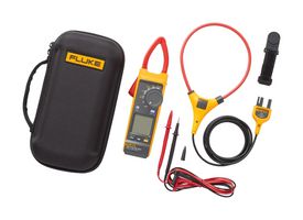 FLUKE FLUKE-393FC/E Clamp Meter, AC/DC Current, AC/DC Voltage, Capacitance, Frequency, Power, Resistance, 2.5 kA