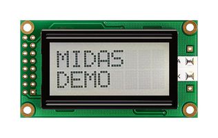 MIDAS DISPLAYS MC20805A6W-FPTLWI-V2