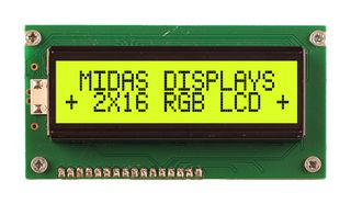MIDAS DISPLAYS MD21605A6W-FPTLRGB