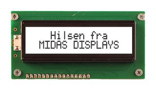 MIDAS DISPLAYS MC21605A6WM-FPTLW-V2