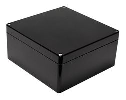 HAMMOND 1590ZGRP234BK Plastic Enclosure, Wall Mount, Polyester (PET), Glass Fibre Reinforced, 255 mm, 251 mm, 120 mm