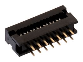 WURTH ELEKTRONIK 61203422323 IDC Connector, Board In Connector, 2.54 mm, 2 Row, 34 Contacts, Cable Mount, Through Hole Mount