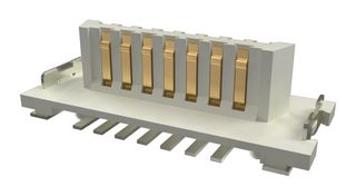 AMPHENOL COMMUNICATIONS SOLUTIONS 10162582-1134115LF Mezzanine Connector, Header, 1 mm, 2 Rows, 15 Contacts, Surface Mount Straight, Copper Alloy
