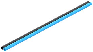 FESTO 159675 Pneumatic Tubing, Duo, 6 mm OD, 4 mm ID, Thermoplastic Polyurethane, Blue, Black