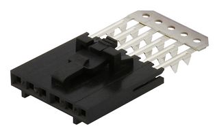 MOLEX 15-47-4053 FFC / FPC Board Connector, 2.54 mm, 5 Contacts, SL 70430 Series, IDC / IDT, 1 Row