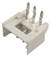 MOLEX 53254-0370 Pin Header, Wire-to-Board, 2 mm, 1 Rows, 3 Contacts, Through Hole Right Angle