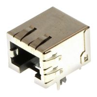 MOLEX 85543-7003 Modular Connector, RJ45 Jack, 1 x 1 (Port), 8P8C, Cat5e, Through Hole Mount