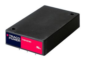 TRACO POWER THM 60-2423WI Isolated Through Hole DC/DC Converter, Medical, DIP, 4:1, 60 W, 2 Output, 15 VDC