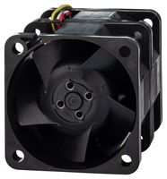 NMB TECHNOLOGIES 04056EA-12R-EU-B2 DC Axial Fan, 12 V, Square, 40 mm, 56 mm, Ball Bearing, 30.3 CFM